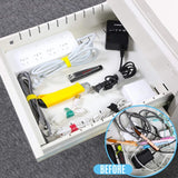 Organizador y enrollador de cables, bridas para cables y protector de cinta para accesorios de teléfono