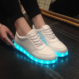 Men’s Casual Skateboard Sneakers – Breathable Lace-Up Non-Slip Walking Shoes