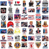 Donald Trump Cartoon Stickers - 10/30/50pcs Waterproof Decals for Laptop, Motorcycle & More