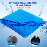 Cooling Gel Seat Cushion for Office, Car & Home – Pressure Relief & Breathable Comfort