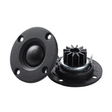 52mm 30W Silk Dome Tweeter Speakers – 6 Ohm High-Frequency Audio with Aluminum Radiator (2-Pack)