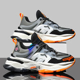 Men’s Breathable Mesh Casual Sneakers – Lightweight, Anti-Odor Lace-Up Trainers