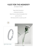 Anillo de compromiso de boda con circonitas brillantes de plata esterlina 925 de MODIAN: anillo de novia clásico para mujer, regalo de joyería fina