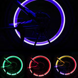 Motion-Activated LED Wheel Lights – Tire Valve Caps for Cars, Motorcycles & Bicycles