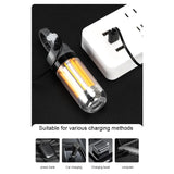 Mini LED Camping Light with 5 Modes – Rechargeable, Dual-Light Source, Portable Lantern for Hiking, Fishing & Outdoor Adventures