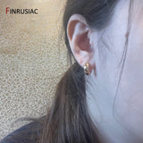 Trendy Gold Plated Hoop Earrings for Women – Classic Round Circle Design