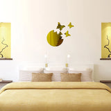 Pegatinas de pared con espejos de mariposas en 3D: elegante decoración casera hecha a mano