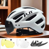 Adult Bike Helmet with LED Light - Lightweight Breathable Cycling Helmet for Men & Women