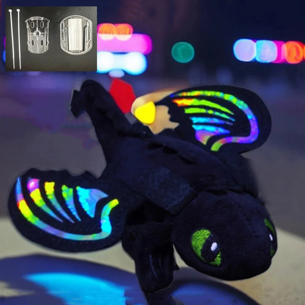 Peluche Furia Nocturna de 18 cm: suave y adorable, coleccionable de Cómo entrenar a tu dragón