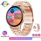 AMOLED Smart Watch with Bluetooth Calling, Fitness Tracking & AI Voice Assistant