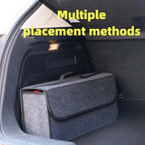 Compact Car Seat Back Organizer | Small Rear Storage Bag for SUVs & Sedans