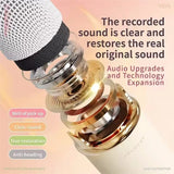 Portable Karaoke Bluetooth Speaker with Wireless Microphone – FM Radio & Voice Effects