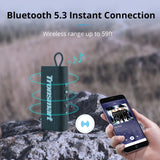 Portable Bluetooth Speaker with IPX7 Waterproof, 20H Playtime & True Wireless Stereo