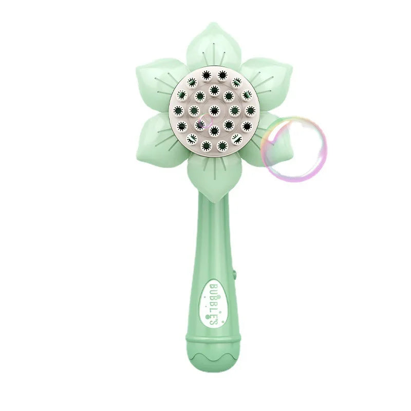 Sunflower Bubble Wand – Fun and Safe Bubble Gun for Kids, Perfect for Outdoor Play