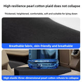Memory Foam Car Seat Leveling Cushion - Height Boost & Fatigue Relief Pad