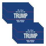 Donald Trump Sticker Pack - 10-Piece Patriotic Decals for Cars, Laptops & More