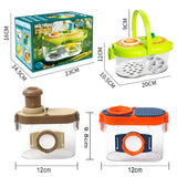 Kids Bug Catcher Kit - Outdoor Explorer Set with Magnifying Glass & Critter Case