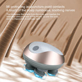 Electric Scalp Massager with 3D Meridian Therapy for Hair Growth & Headache Relief