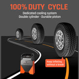 Heavy-Duty Electric Air Pump for Car and Bike Tires