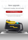 High-Power Portable Air Compressor Pump with Digital Pressure Gauge & LED Light for Car and Home
