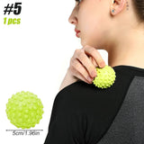 Spiky Massage Ball & Foot Roller Set - Deep Tissue Therapy for Plantar Fasciitis & Muscle Pain