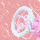 Bubble Gun Toy for Kids – Long-Range Bubble Blower with Fun Bubbles in Bubbles Effect
