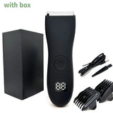 Professional Rechargeable Hair Clipper & Beard Trimmer - All-in-One Body Grooming Kit for Men