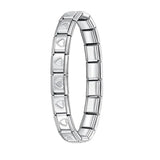 Stainless Steel Hologram Bracelet – Stylish & Durable Unisex Link Chain Jewelry