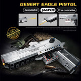 Rubber Band Shooting M4A1 Sniper Rifle Building Block Toy – Compatible with Major Brands