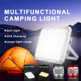 Rechargeable LED Camping Lantern with Power Bank – Waterproof, Portable Emergency Work Light
