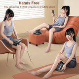 6-Head Deep Tissue Massage Gun with Touchscreen – High-Intensity Percussion Massager for Muscle Recovery & Pain Relief