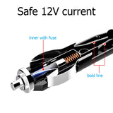 Portable 12V Car Tire Inflator with Digital Gauge & 150 PSI Air Compressor