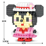 Disney Stitch & Mickey Mouse Micro Building Blocks – Creative Kids Toy Gift