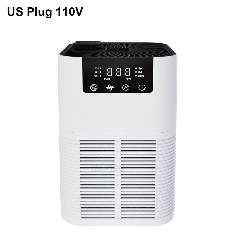 HEPA Air Purifier with Negative Ion Generator & Aromatherapy – Quiet Smoke & Odor Eliminator for Home