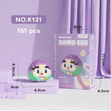 Disney Stitch & Sanrio Building Blocks Set - Cute Character Model Kit for Kids
