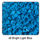 Mini 1x1 Self-Locking Building Bricks – Compatible with Major Brands