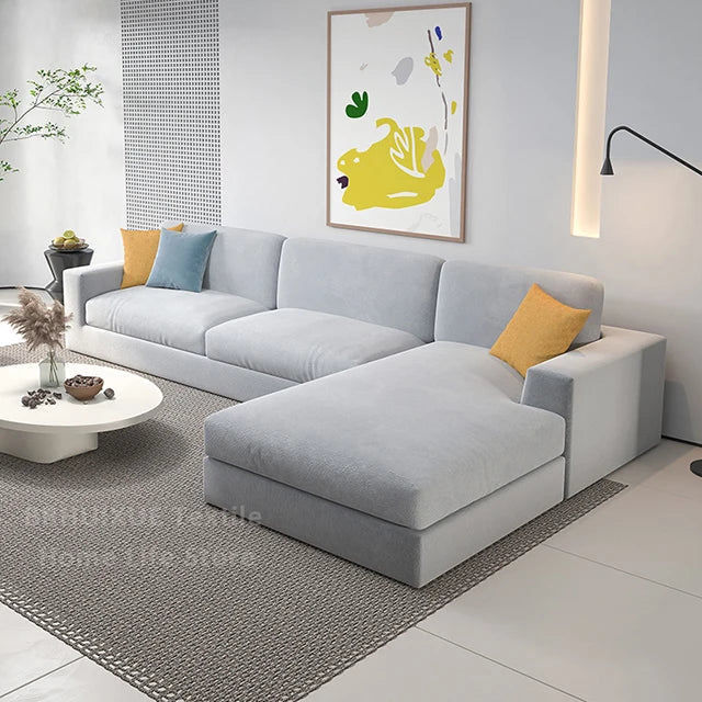 Plush Velvet Sofa Slipcover – Stretch Anti-Slip Cover for Sectional & Loveseats