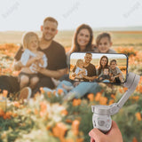 Soporte magnético para teléfono para estabilizador DJI Osmo: adaptador de liberación rápida para teléfonos Magsafe