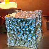 Kit de luz nocturna DIY con forma de tulipán en 3D: lámpara LED creativa para regalar a parejas y para decorar el hogar
