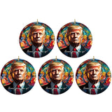 Funny Donald Trump Acrylic Hanging Ornament - Presidential Car Charm & Decor
