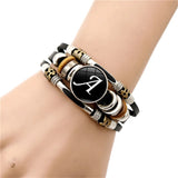 Pulsera con letra inicial personalizada: un regalo elegante y significativo para hombres