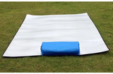 Waterproof Foldable Camping Mat with Built-In Pump & Insulated Foam Layer