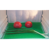 1-10 almohadillas de esponja para refrigerador, alfombrilla para refrigerador, alfombrilla para gabinete, alfombrilla para mantener los alimentos frescos, almohadilla antibacteriana, antiincrustante, antimoho y lavable a prueba de humedad