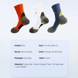 Nano Copper Fiber Compression Socks – Ultimate Odor Control & Performance for Active Lifestyles
