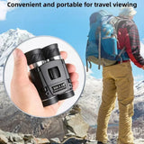 8X Magnification FMC Coated Waterproof Binoculars with 5000m Field of View