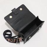 Women's Flap Crossbody Shoulder Bag – Small Trendy TPU Handbag with Wide Strap