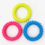 Dental Chew Toy for Small Dogs – Bite-Resistant Rubber Teeth Cleaning Ball
