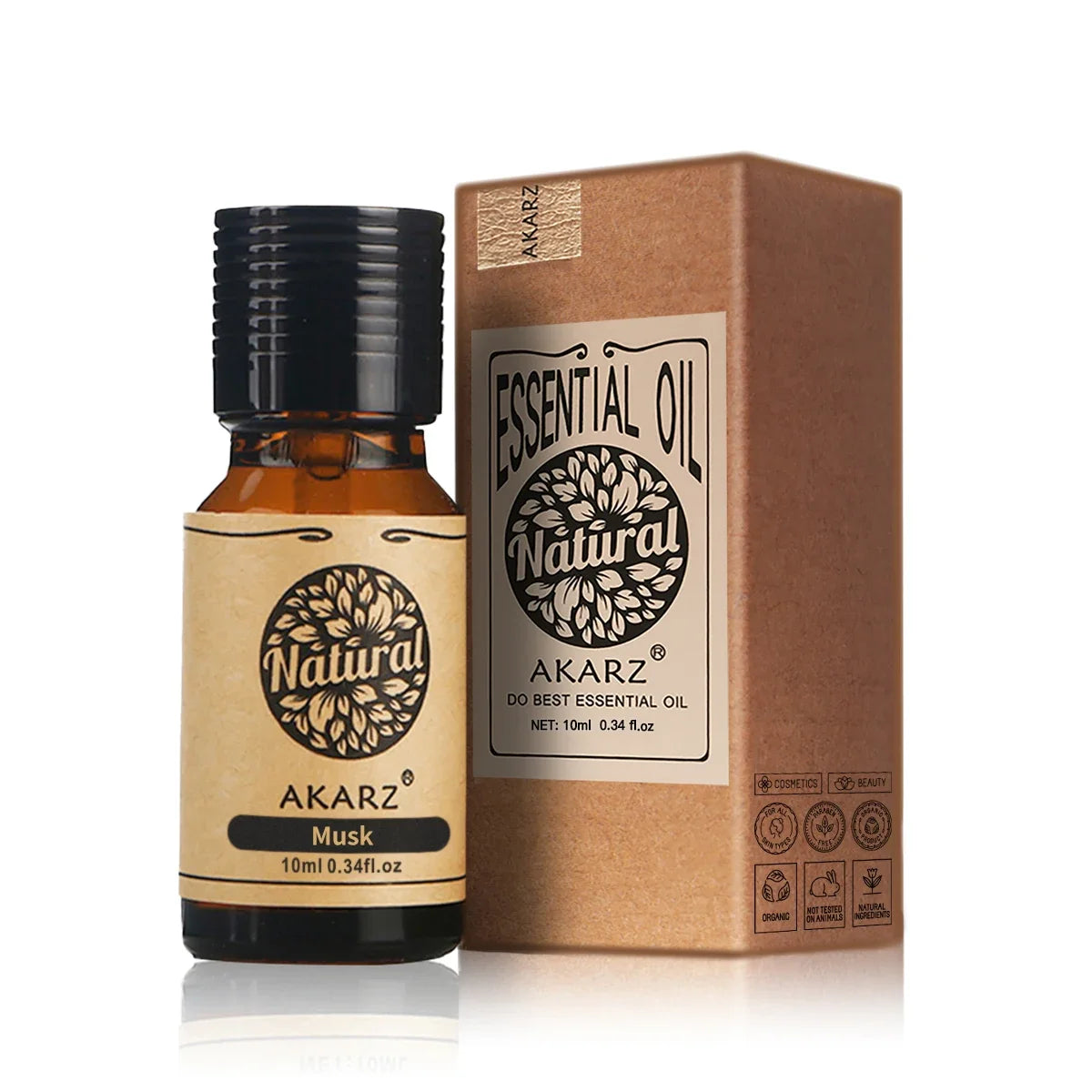 Pure Musk Essential Oil for Skin, Hair, and Aromatherapy