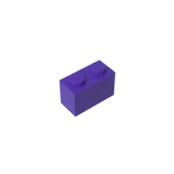 Small Self-Locking Building Bricks – 1x2 DIY Blocks in 62 Colors