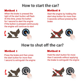 Smart Car Alarm System with Keyless Entry & One-Button Start